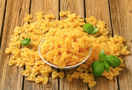 Paste si tipuri de iad (făină de clasă de produse) Paste si tipuri de iad