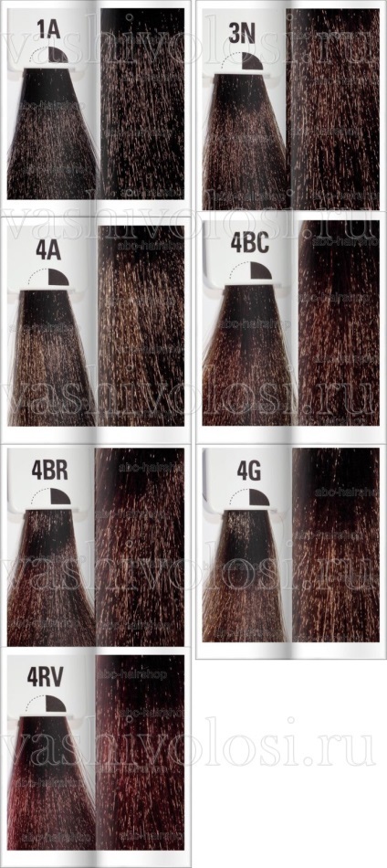 Matrix Color sinc, paleta, vopsea, parul (Paletă) Matrice de culoare sinc, paleta, vopsea parul tau