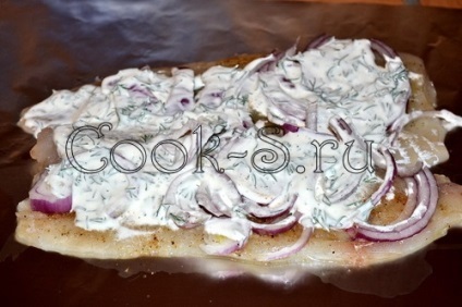 Pollock in folie - un pas cu pas reteta cu fotografii, pește și fructe de mare (Pollack în folie în cuptor) Pollock in folie de aluminiu - un pas cu pas reteta cu fotografii, pește și fructe de mare