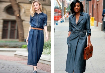 La modă rochie denim 2016 fotografie (moda) denim modă rochie 2016 fotografie