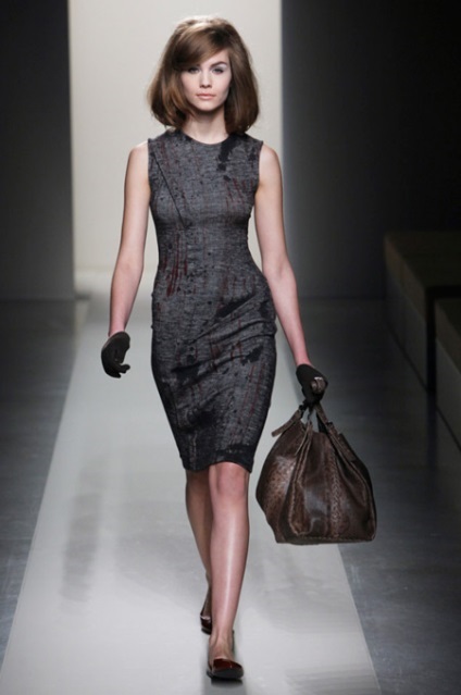 gri rochie la modă (rochie) Rochie gri la modă