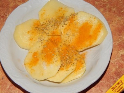 Carne în folie la cuptor cu cartofi (un pas cu pas reteta cu fotografii) (rețete salate) Carnea în folie la cuptor cu cartofi (pas cu pas reteta cu fotografii)