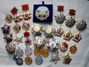Moștenirea de medalii, premii și alte premii (premii) Moștenirea de medalii, premii și alte premii