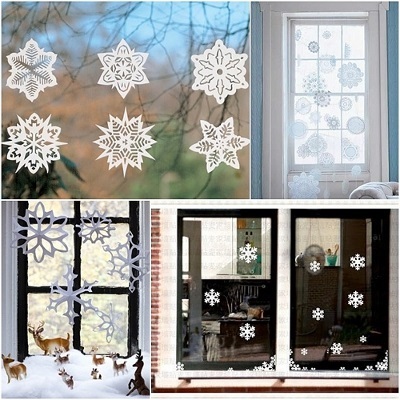 fereastră de Crăciun (Anul Nou window) fereastră de Crăciun