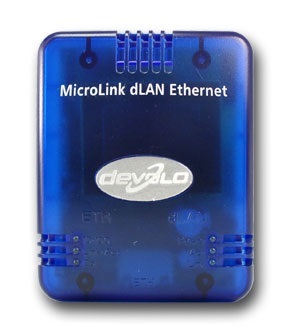 Echipament dLAN DEVOLO Microlink pentru rețele prin cabluri electrice (echipamente) Echipament dLAN DEVOLO Microlink pentru crearea de rețele prin cabluri