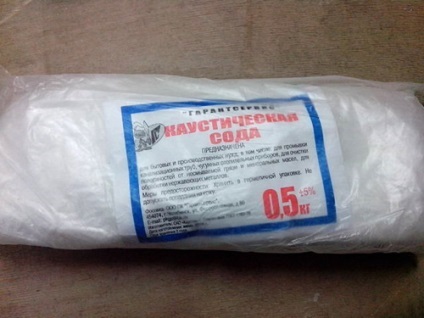 Curățare Recomandări cesspool caustic (hidroxid de sodiu) Curățarea hazna recomandări caustice
