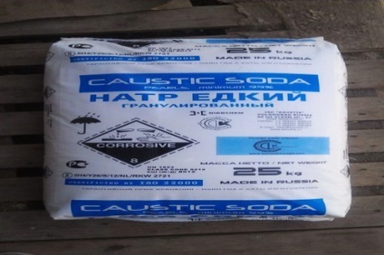 Recomandări de curățare cesspool caustică (soda) Curățarea hazna recomandări caustice