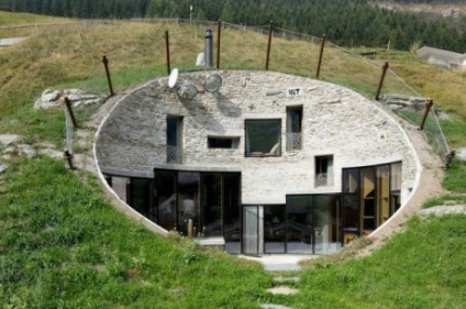 Caracteristici de design case în relief, un blog - arhitectura privat (de relief) Caracteristici de design case în relief, un blog - arhitectura deosebită
