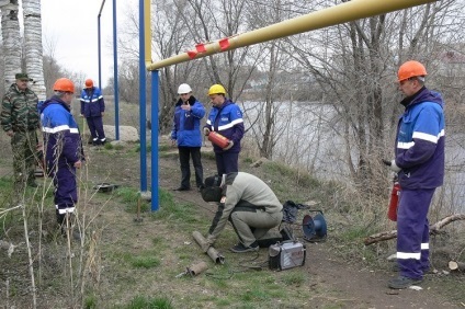 Se transferă conducta de gaz din zona (gaz) Se transferă conducta de gaz la locul