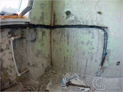 țeavă de transfer de gaz în apartament (foto) (prin transfer) țeavă de transfer de gaz în apartament (foto)