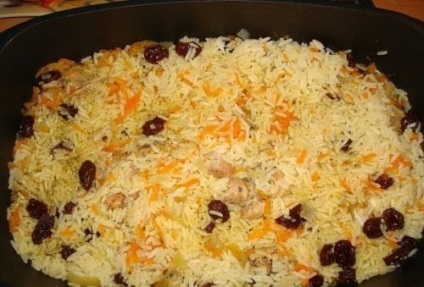 Pilaf cu carne de pui - gătit rețete cu fotografii (gătit) Pilaf cu carne de pui - gătit rețete cu fotografii