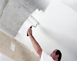 Pregătiți plafonul pentru pictura (pictura) Pregătirea pentru pictura plafonului