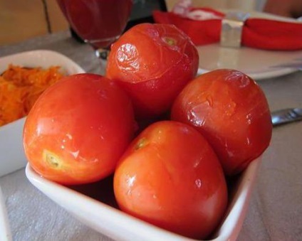 Tomatele cu blaturi morcov cele mai bune rețete (morcov) Tomate cu morcov topuri cele mai bune rețete