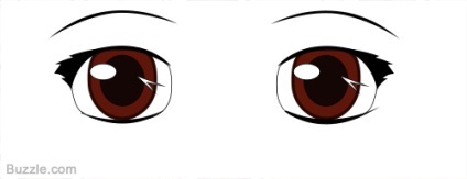 Instrucțiuni pas cu pas pentru incepatori de a desena ochi anime (începători) Instrucțiuni pas cu pas pentru incepatori pentru a atrage ochii anime