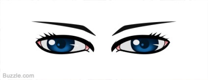 Instrucțiuni pas cu pas pentru începători pentru a atrage ochii anime (anime) Instrucțiuni pas cu pas pentru incepatori pentru a atrage ochii anime