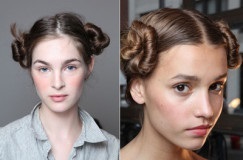 fascicul de hairstyle cu mâinile în păr mediu și lung (păr) fascicul de hairstyle cu mâinile în păr mediu și lung