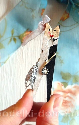 mireasa si mirele Clothespin (PEG) mireasa si mirele clothespin