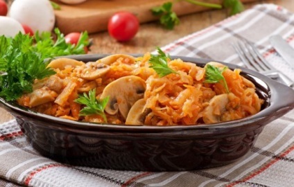 Rețete feluri de mâncare fără carne cu ciuperci, secrete ingrediente de alegere și (dieta) Rețete feluri de mâncare fără carne cu ciuperci, secrete ingrediente de alegere și