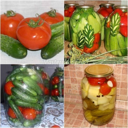 Retete gustoase roșii de iarnă și castraveți asortate cu imagini pas cu pas (delicios) Retete gustoase roșii de iarnă și castraveți asortate cu imagini pas cu pas