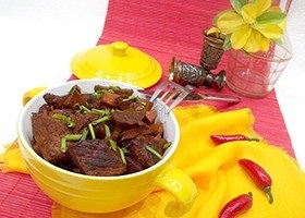 Rețetă pentru carne cu muraturi (carne cu castraveți) carne Reteta cu castraveti murati