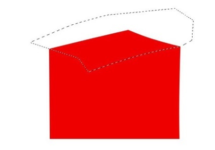 Desenul sac în Photoshop (Crearea unui nou strat pe partea de sus) Desenați punga în Photoshop