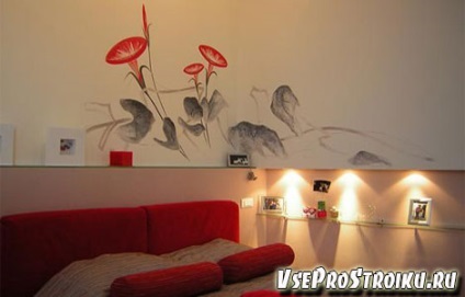 Pictura pereții din apartament cu mâinile sale (pictură) Pictura pereții în apartament cu mâinile sale