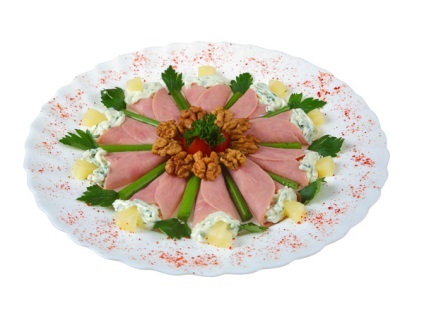 rulouri de sunca cu diferite umpluturi - restaurant acasă (restaurant) rulouri de sunca cu diferite umpluturi - restaurant acasă