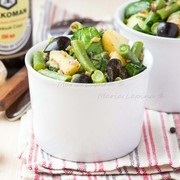 Salata verde cu fasole verde - 16 rețete, rețete pentru selecție (ace) Salata cu fasole verde - 16 rețete de colectare