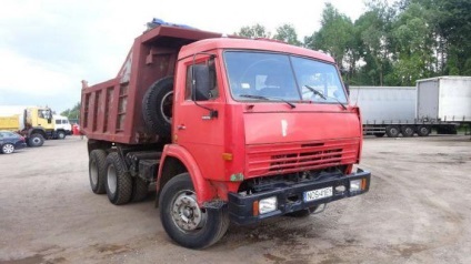 Basculanta auto Kamaz-65115 descriere, date tehnice (benă) KAMAZ-65115 descriere benă, date tehnice