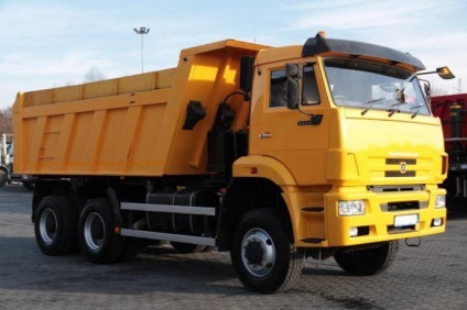 Basculanta auto Kamaz-65115 descriere, date tehnice (Kamaz-65115) KAMAZ-65115 descriere benă, date tehnice