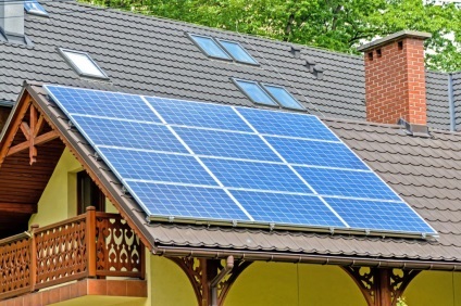 Panouri solare pentru case particulare (private) Panouri solare pentru case particulare