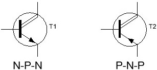 tranzistor compozit 1 (Schema tranzistor Shiklai) tranzistor compozit 1
