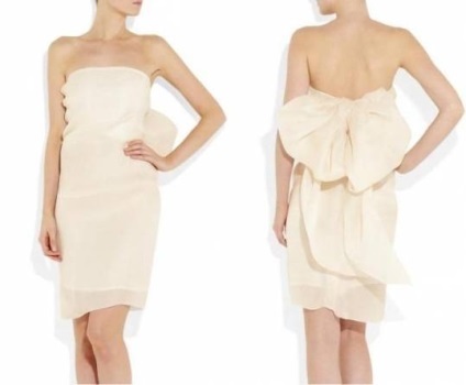 Rochia de mireasa cu arcul înapoi pentru a crea o imagine romantica a miresei (DRESS) Rochia de mireasa cu arcul înapoi pentru a crea o imagine romantica a miresei