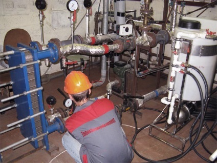 Schema elevator încălzirea ansamblului de apă caldă menajeră, fără WAN, măsurarea și contorul (încălzire) Schema de asamblare lift de încălzire a apei calde menajere, fără WAN, măsurarea și contorul