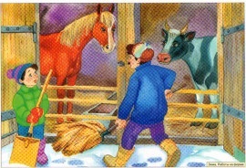 Scene Pictures, curcubeu (pentru a atrage atenția copilului) Scene Imagini, curcubeu