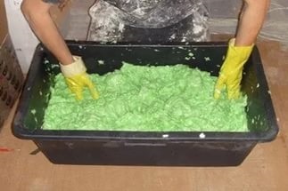 Tehnologia de aplicare a lichidului pe tapet video de perete (cerere) Tehnologia de aplicare tapet lichid pe perete video de