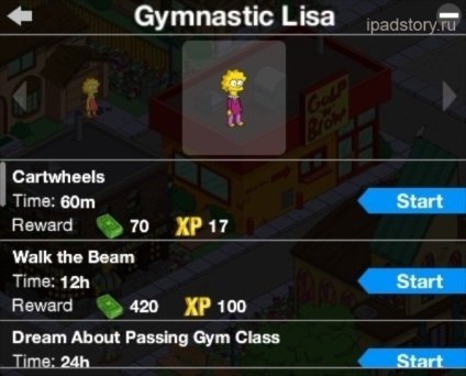Simpsons bătu, totul despre iPad (juca până la 100 MB) Simpsons bătu, totul despre iPad
