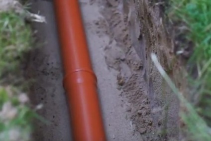 Unghiul de înclinare al garniturii de țeavă de canalizare (unghi) Unghiul de înclinare al căptușelii țevii de canalizare