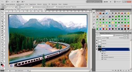 Tutoriale Photoshop (fâlfâind de păr) Tutoriale Photoshop