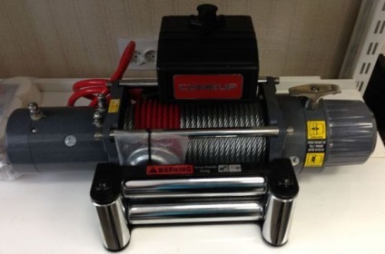 Instalarea troliul pe UAZ - magazin (troliu) Instalarea troliul pe UAZ - magazin
