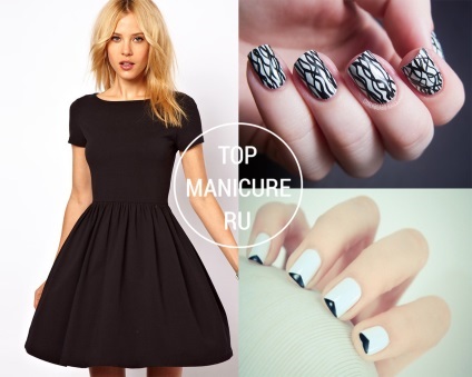 Alegerea manichiură sub rochie de culori diferite (42 poze) (DRESS) Alegerea manichiură sub rochie de culori diferite (42 poze)