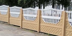Tipuri de garduri de beton și caracteristicile de instalare (beton) Tipuri de garduri din beton și caracteristici de instalare
