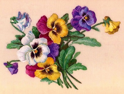 satin cusatura broderie (Broderie foto) broderie