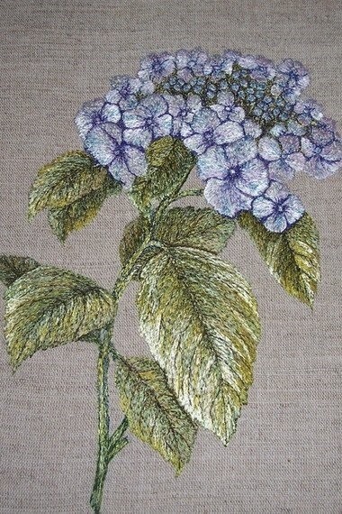 Broderie frunze și flori scheme pentru incepatori (culori) Broderie frunze și flori scheme pentru incepatori
