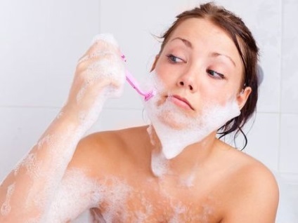 Parul de pe bărbie în rândul femeilor (femei) Parul de pe bărbie în rândul femeilor