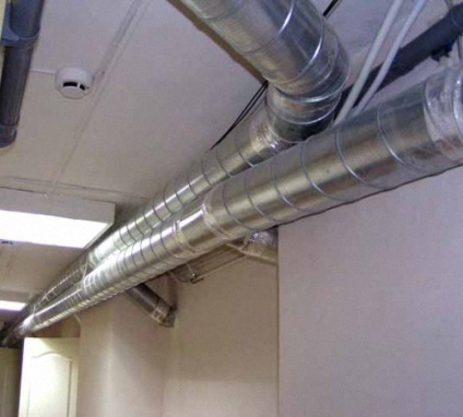 conducte de aer pentru ventilație (rigiditate mare) Conductele de aer pentru ventilație