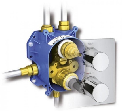 Încastrată tencuială mixer (montat) Încastrată mixer tencuială