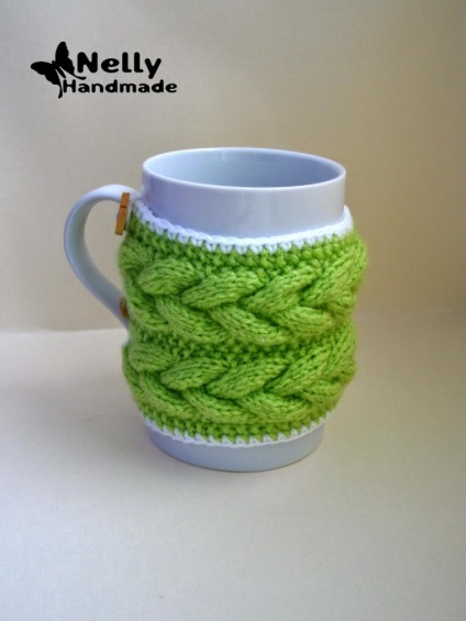 Knit odezhku cald pentru cani - Masters Fair - manual, manual (tricot cald'одежку' для кружки) Knit odezhku cald pentru cani - Masters Fair - manual, lucrate manual