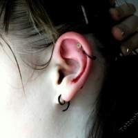 Găurirea urechilor Helix (Helix) Helix Ureche Piercing