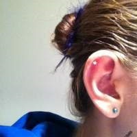 Helix piercing ureche (piercing) Helix Ureche Piercing